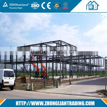 Low price steel structure car garage for car parking