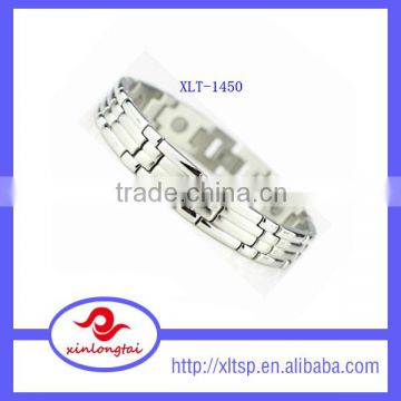 2016 China Supplier energy power bracelet handmade Stainless Steel cuff Bracelet