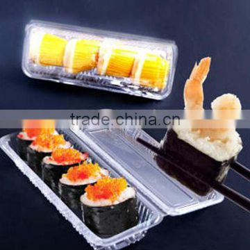 Custom Clear Plastic Sushi/Cake/Lunch Box