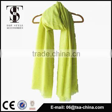new fashion design comfortable lady light green scarf