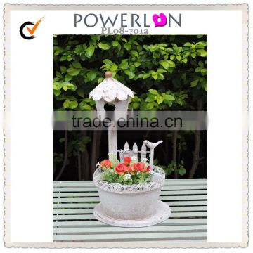 Top Collection Miniature shape-bird house Garden Baby Flower Pot and Vase Hugger, Mini