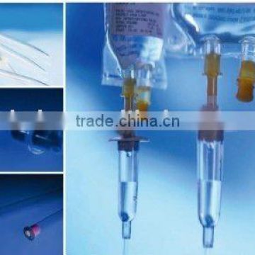PP disposable medical filter for vacuum in infusion bottles