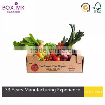 Low Price Free Sample Best Quality Updated Vegetable Box Corrugated Shipping Boxes