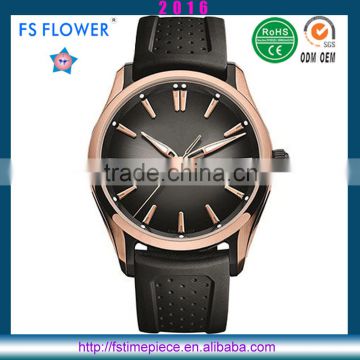 FS FLOWER - High Level Private Custom Own Brand Watch Silicon Rubber Band China Watch Manufacturer