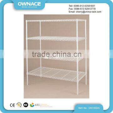 Powder Coating Household Storage Wire Shelving