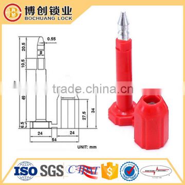 High Security Container Steel Bolt Seal Safty transport shipping security seals for Russian market