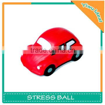 Soft Red Mini Beatles PU Foam Car Stress Ball