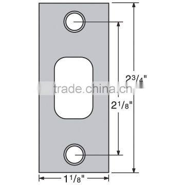 Deadbolt Strikes, Satin Nickel