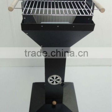 DELUXE STAMPED SQUARE CHARCOAL BBQ
