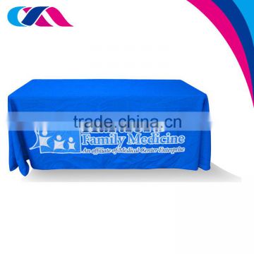 exhibition publicity used tablecloth