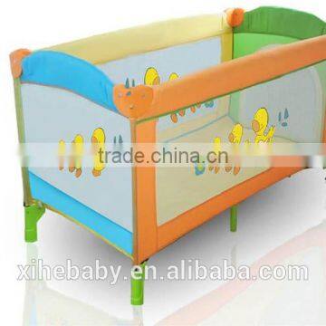Square playpen baby Furniture, folding baby playpen bed,