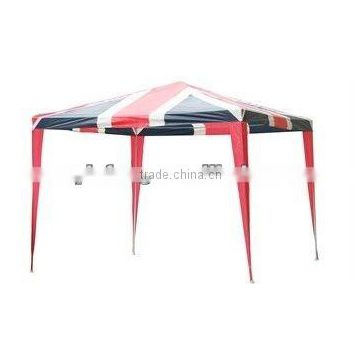 tent with flag