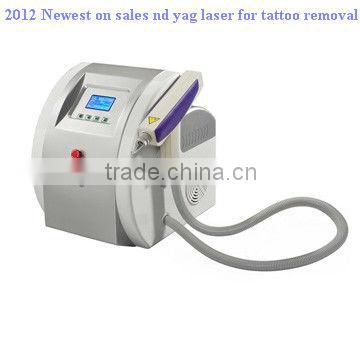 2013 Newest On Market Q Switched Nd 532nm Yag Laser Tattoo Machine Mongolian Spots Removal
