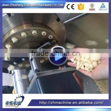 short pasta extruder machine / penne pasta production line for small factory