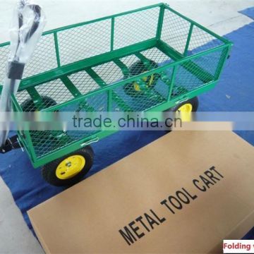 qingdao high quality garden center trolley cart
