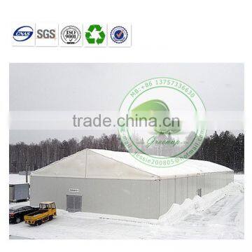 Huge Low Cost UV Protection White PVC Tarpaulin Storage Shed