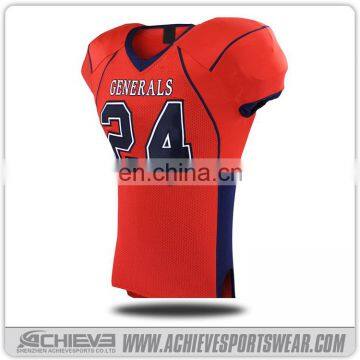 Plain/blank american football jerseys custom football wears