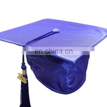 2016 Polyester Graduation Cap With Tassel-Purple