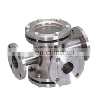 Stainless Steel Flanged Tee Sight Glass