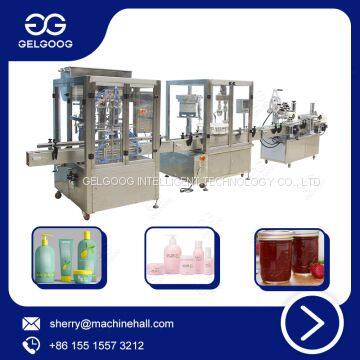 Fully Automatic Cosmetic Cream Filling Machine, Shampoo Fill Machine