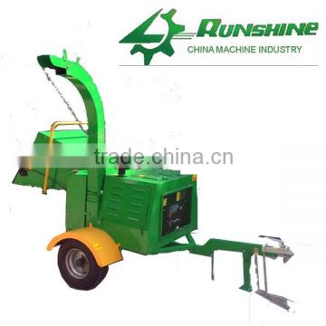 Runshine CE approved DWC22 diesel wood shredder chipper