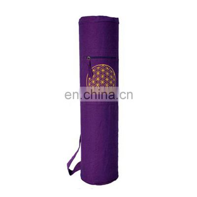 Top Selling Embroidered Chakra Design Yoga Mat Bag