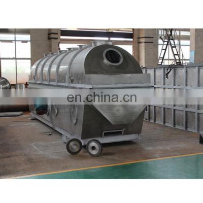 Low price ZLG 304 stainless steel Continuous Vibrating Fluidized Bed Dryer for Deicing agent