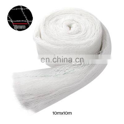knitted 30gsm new material HDPE diamond bird netting for agriculture
