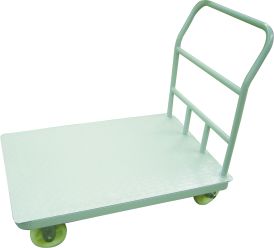 Heavy duty metal wire logistics trolley with handle 12