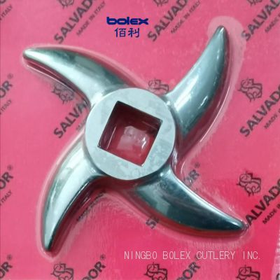 China historic manufacturer of Salvador Salvinox FAMA Tools meat mincers grinder choppers plates knives cutters replacements blades spare parts