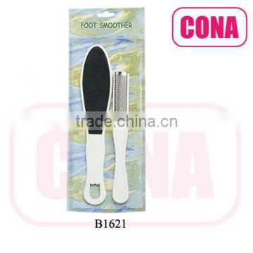 hot selling customized brand 2pcs foot rasp foot file with Blister card