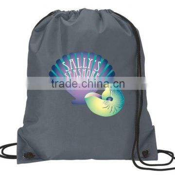 Reusable Polyester Drawstring Backpack