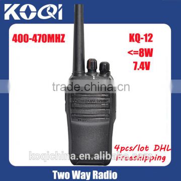 New style 8 Watts 400-470MHZ Intercom KQ-12 two way intercom