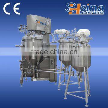 vacuum emulsifying mixer