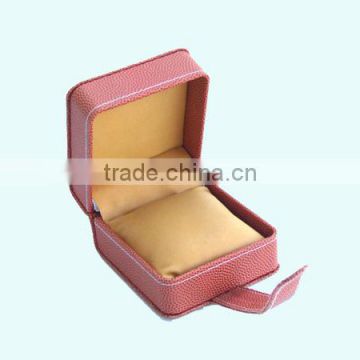 Wholesale faux leather gift boxes magnetic closure paper gift box