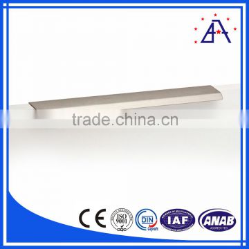 Anodized Brilliance aluminium alloy furniture handle with ISO certification