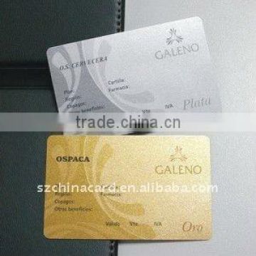 Factory High Quality plastic smart chip card