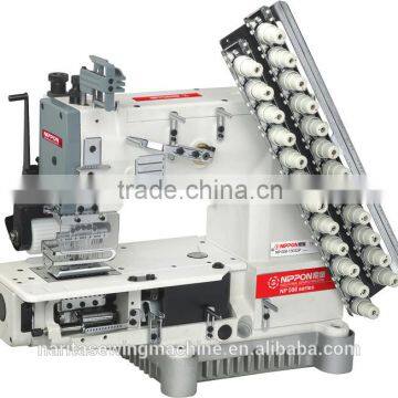 NP008-13032P 13 NEEDLE OPTIONAL NEEDLE POSITION Multi -Needle Cylinder Bed Sewing Machine