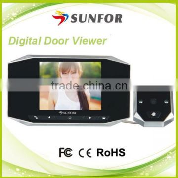 TF card recording peepholes door price quality doors with camera security camera system