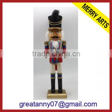 6 Foot Commercial Size Drummer Soldier Decorative Wooden Christmas Nutcracker