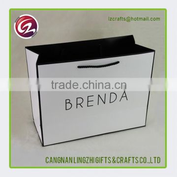 Customized Logo recyclable Art fashion paper bag                        
                                                                                Supplier's Choice