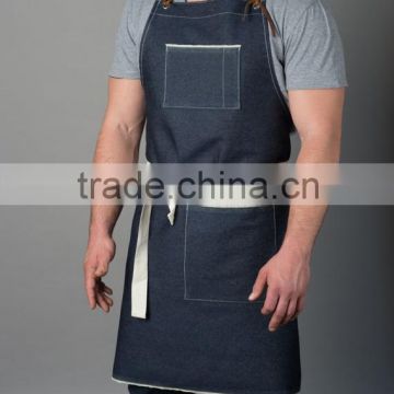 Custom high quality denim apron wholesale