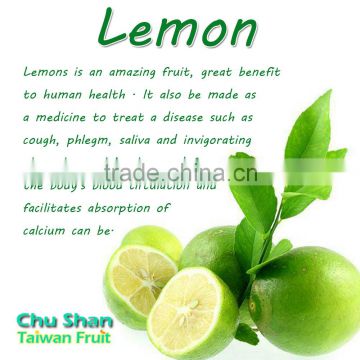 2016 Taiwan hot sale fresh lemon