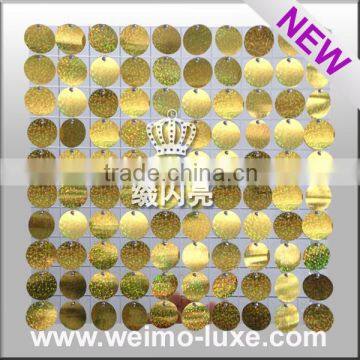 2015 New Luxury sequin panel For Decor