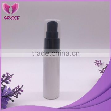 1oz solid white Plastic Mist Spray Perfume bottles