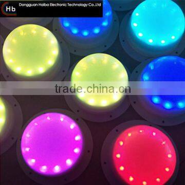 Rechargeable Lithium rgb color changing by remote control light fixtures replacement parts China factory export
