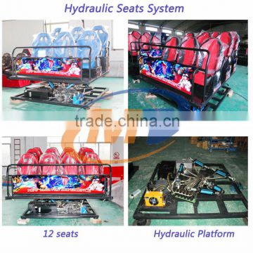 High quality !hydraulic home cinema 5D ,home theater seats,electric motion platform