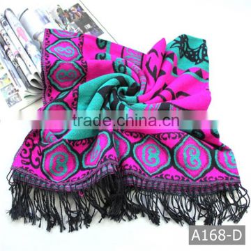A168 High quality wholesale fashion men's viscose woven scarf