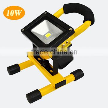 Rechargeable portable battery led outdoor flood light 10w 20w 30w