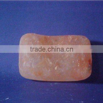 Handmade Crystal Himalayan Rock Natural Red Salt Soap